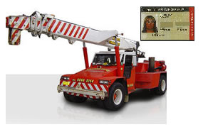 Non-slewing Crane